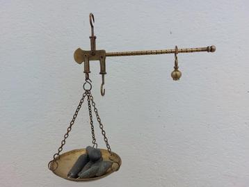 Balance - Laiton doré - Courroie en laiton