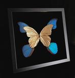Zeldzame 23kt gouden morpho-vlinders in beperkte oplage, Verzamelen, Mineralen en Fossielen