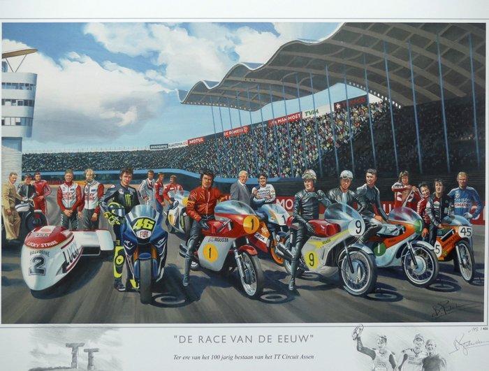 Benjamin Freudenthal - De race van de eeuw - TT Assen, Verzamelen, Automerken, Motoren en Formule 1