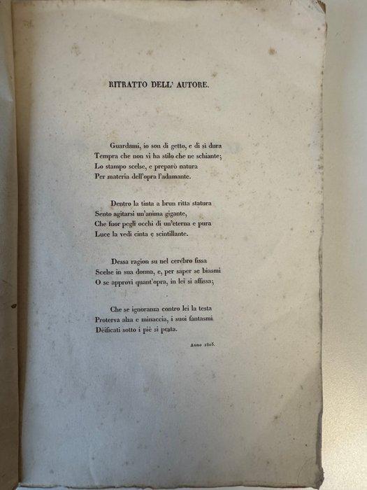 Francesco D. Beni - Poesie varie del consigliere - 1839, Antiek en Kunst, Antiek | Boeken en Manuscripten