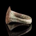 Oud-Grieks Bronzen zegelring met putto (Zonder Minimumprijs), Antiek en Kunst