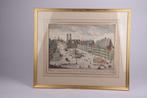 Georg Balthasar Probst (1732-1801) - Vue du Marche a Munich, Antiek en Kunst