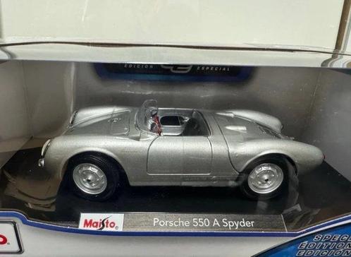 Maisto 1:18 - Modelauto - Porsche 550 A Spyder, Hobby en Vrije tijd, Modelauto's | 1:5 tot 1:12