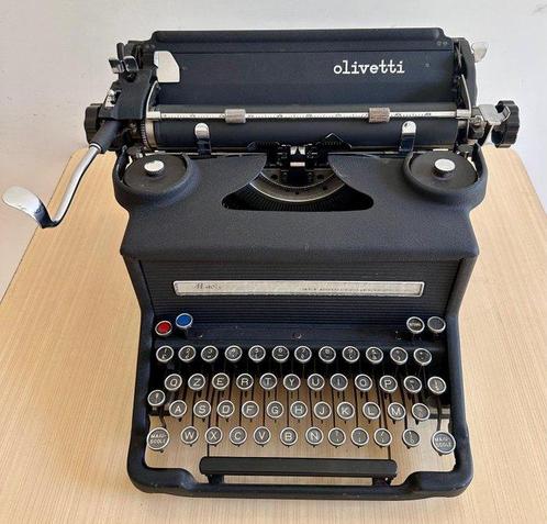 Olivetti, M40-3 - Schrijfmachine - 1940-1950, Antiek en Kunst, Kunst | Designobjecten