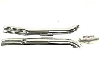 Kawasaki KZ 1000 0936 UITLAAT DEMPERSET, Motoren, Onderdelen | Kawasaki, Ophalen of Verzenden, Gebruikt