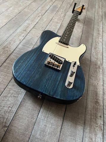 LAGHI Guitars - Télécaster BLUE SKY - - Elektrische gitaar -