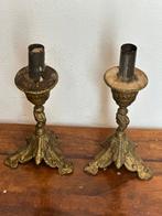 Chandelier (2) - Bronze doré - candélabres anciens