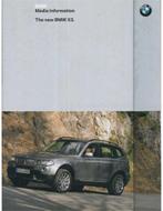 2006 BMW X3 HARDCOVER PERSMAP ENGELS, Livres