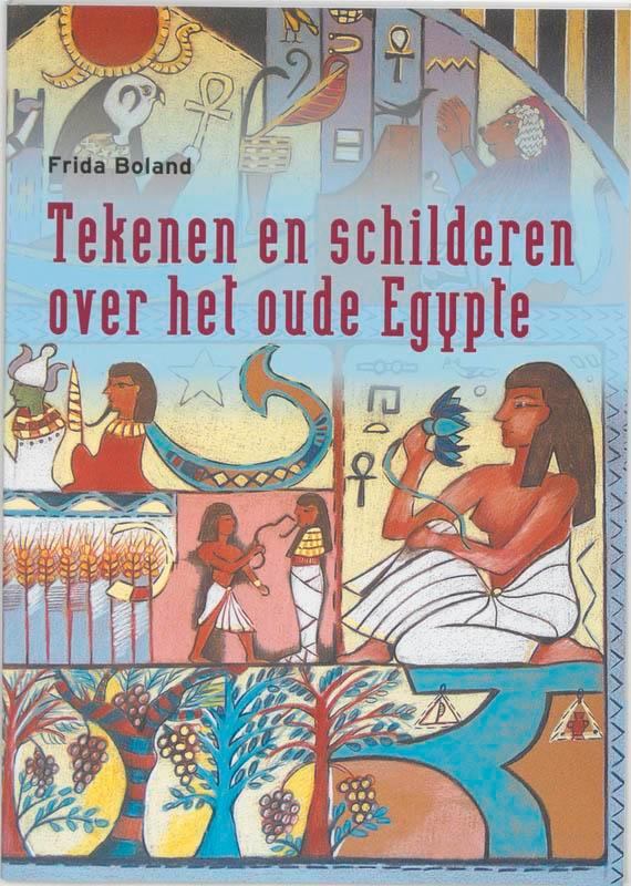 Tekenen en schilderen over het oude egypte 9789073798939, Boeken, Esoterie en Spiritualiteit, Zo goed als nieuw, Verzenden