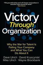 Victory Through Organization 9781259837647 David Kryscynski, Boeken, Verzenden, Zo goed als nieuw, David Kryscynski