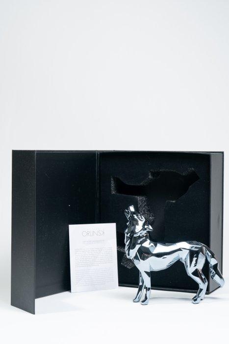 Richard Orlinski (1966) - Wolf Spirit Pearl Grey Edition, Antiek en Kunst, Kunst | Designobjecten