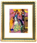 Pierre Ambrogiani (1907-1985) - La roulotte, Antiek en Kunst, Kunst | Schilderijen | Klassiek