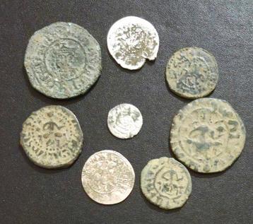 Arménie. Smpad, Hetoum. A lot of 8 Medieval coins, Tram,