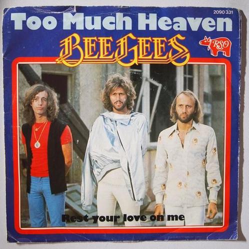 Bee Gees - Too much heaven - Single, CD & DVD, Vinyles Singles