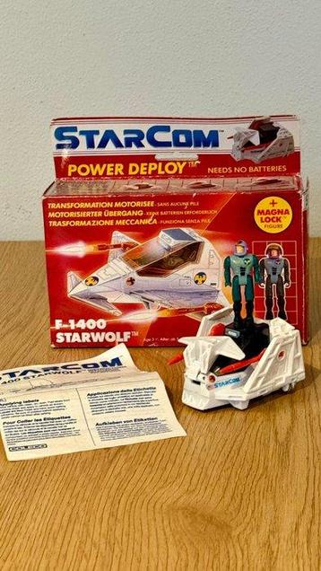 Coleco Mattel - Figurine articulée StarCom F-1400 Starwolf -