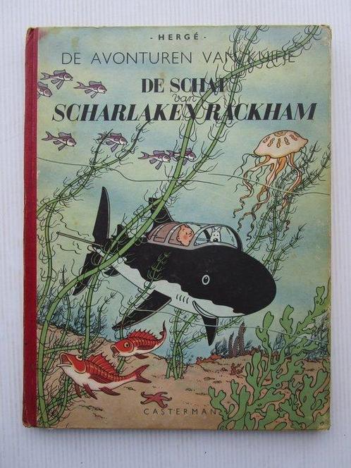 Kuifje 14 - De schat van Scharlaken Rackham - 1 Album -, Boeken, Stripverhalen