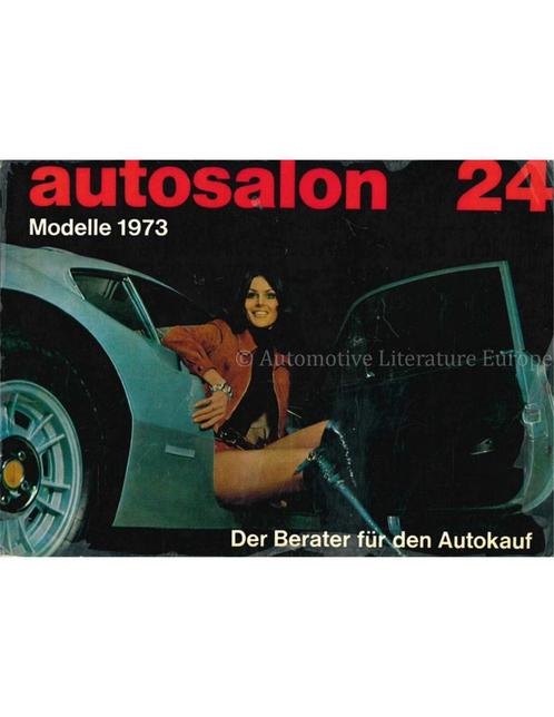 1973 AUTOSALON 24, Boeken, Auto's | Boeken