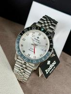 Zodiac - Super Sea Wolf GMT Automatic Date Black/Blue -, Nieuw