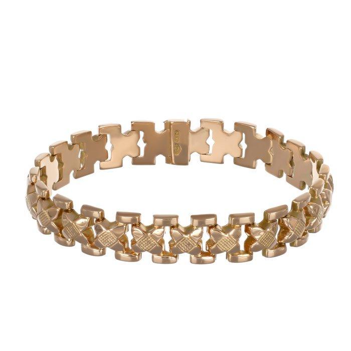 Zonder Minimumprijs - Armband - 18 karaat Geel goud, Handtassen en Accessoires, Armbanden