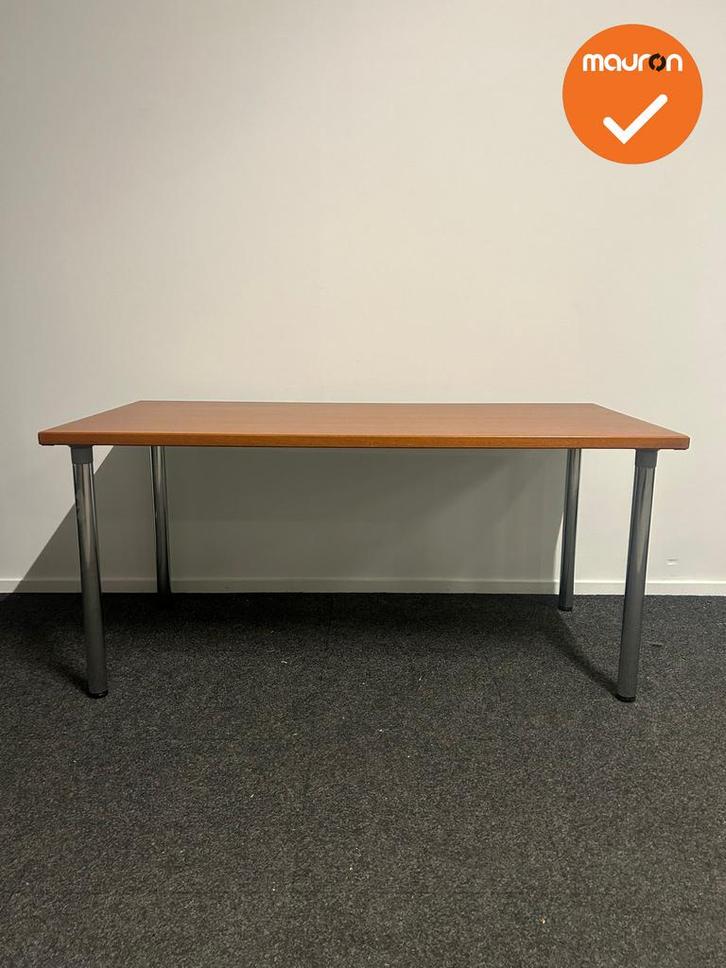 Kusch & Co vergadertafel - 160x80cm - Beuken/kastanje - gepo, Zakelijke goederen, Kantoor en Winkelinrichting | Kantoormeubilair en Inrichting