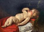 Scuola fiamminga (XVII) - Bambino dormiente