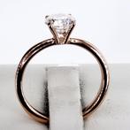 Zonder minimumprijs - Verlovingsring - 14 karaat Roségoud -