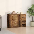 vidaXL Sideboards 2 stuks Oud Hout 60x31x84 cm Engineered, Verzenden, Nieuw
