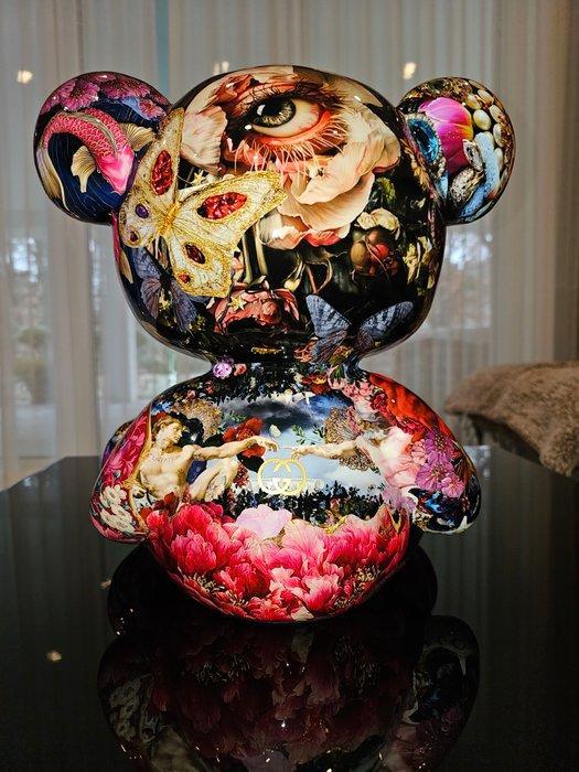 ArtBrut by Ann - Mad Bear Royal Bloom, Antiek en Kunst, Kunst | Designobjecten