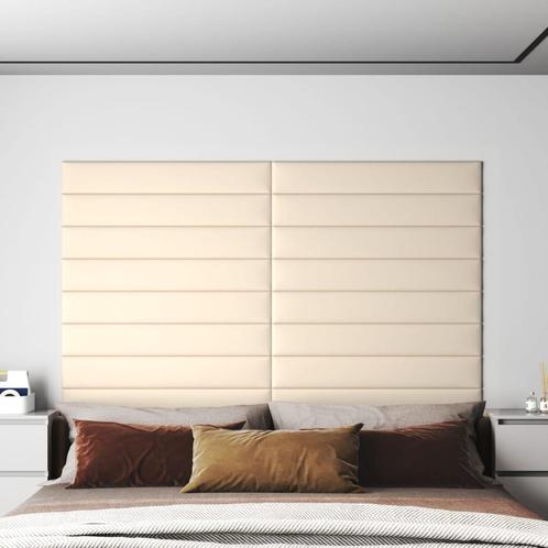 vidaXL Wandpanelen 12 st 1,62 m² 90x15 cm fluweel, Doe-het-zelf en Bouw, Platen en Panelen, Nieuw, Verzenden