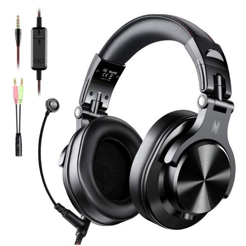 A71 DJ Studio Gaming Koptelefoon met 6.35mm en 3.5mm AUX, Telecommunicatie, Mobiele telefoons | Oordopjes, Nieuw, Verzenden