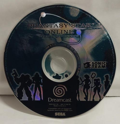 Phantasy Star Online game only (Sega Dreamcast tweedehands, Consoles de jeu & Jeux vidéo, Consoles de jeu | Sega, Enlèvement ou Envoi
