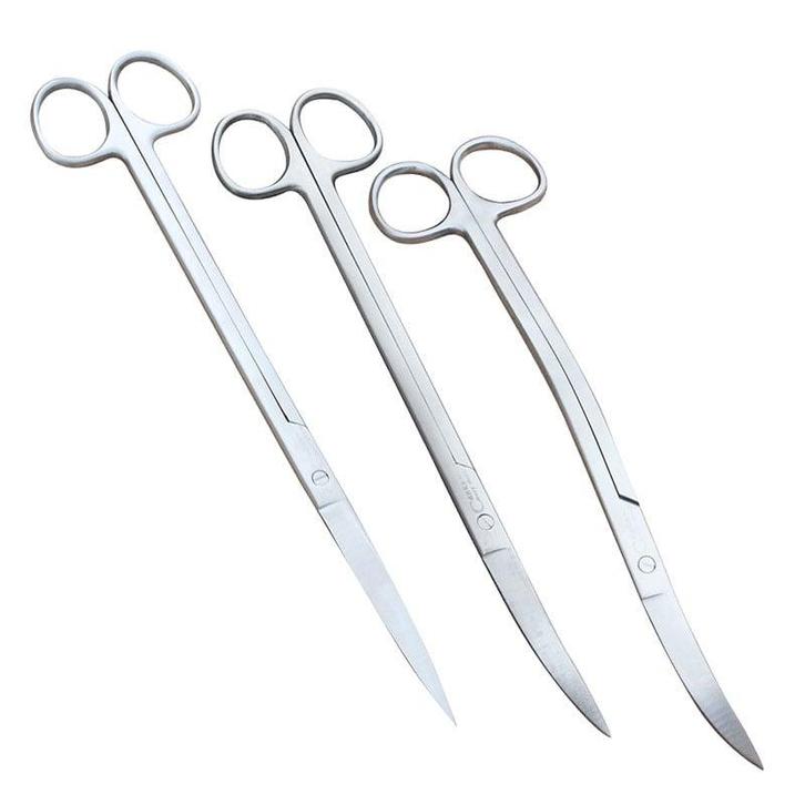 Osaka planten schaar gebogen punt 22cm - aquascape tools, Dieren en Toebehoren, Vissen | Aquaria en Toebehoren, Overige typen