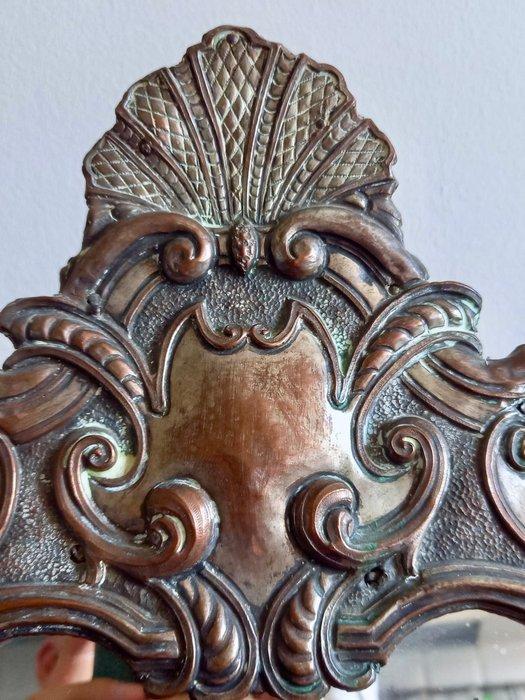 Spiegel - Metaal, Hout, Antiek en Kunst, Antiek | Overige Antiek