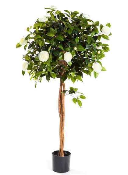 Kunstplant Camelia Wit 130 cm, Huis en Inrichting, Kamerplanten, Verzenden