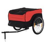 Fietsaanhanger - Transporter - Cargo - Rood-Zwart, Fietsen en Brommers, Ophalen of Verzenden, Nieuw