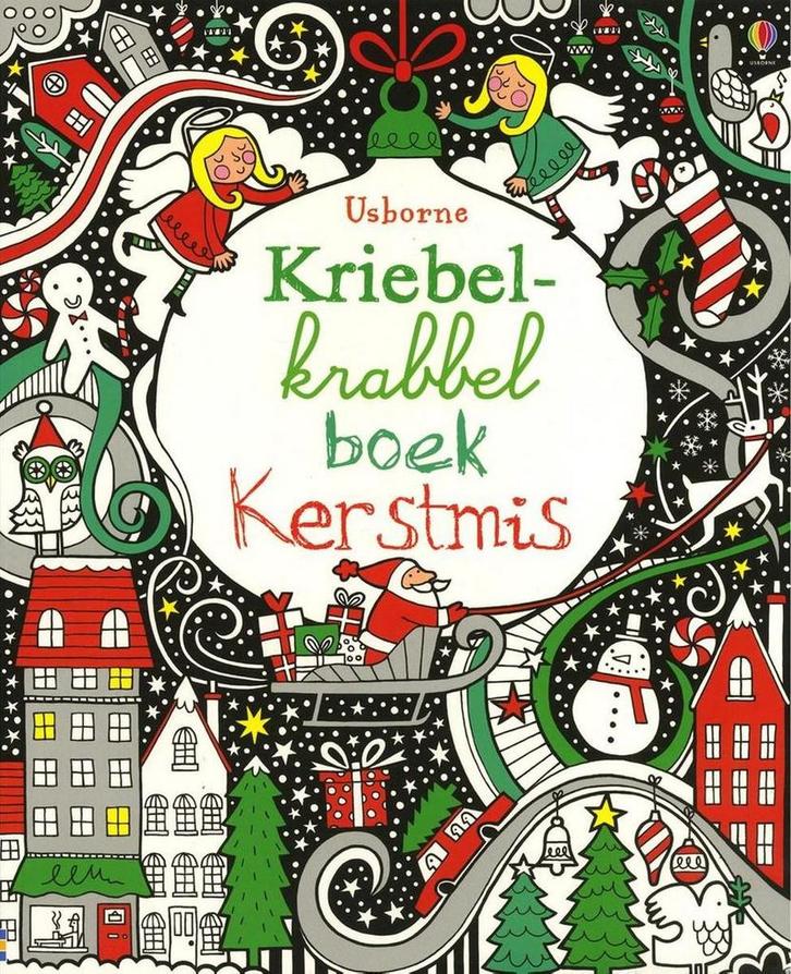 Kriebel krabbel boek kerstmis 9781409538844 Fiona Watt, Boeken, Kinderboeken | Kleuters, Zo goed als nieuw, Verzenden