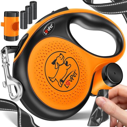 Lovpet® Hondenrollijn, 3 m, hondenriem voor kleine en grote, Dieren en Toebehoren, Overige Dieren-accessoires, Verzenden