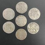 Nederland. LOT van 7x 2 stuiver munten vanaf jaar: 1744