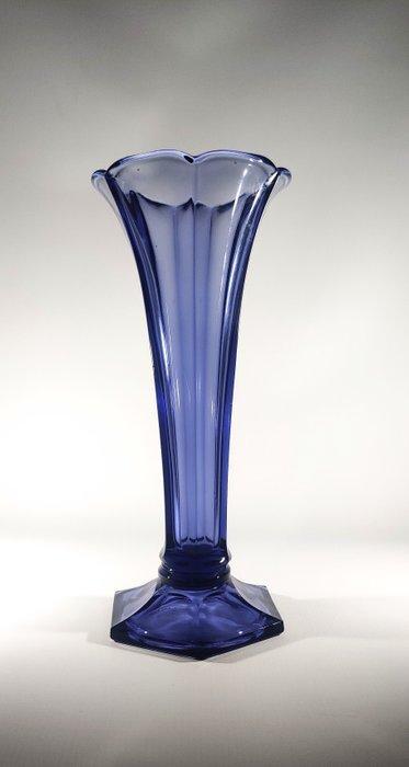 Val Saint Lambert - Vase - Art déco - modèle américain Groot, Antiek en Kunst, Antiek | Glaswerk en Kristal