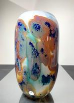 Maxence Parot - Vase -  Vase unique Opaline et couleurs 24cm