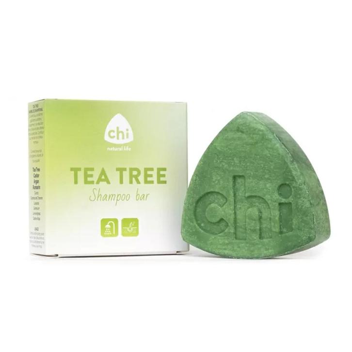 Tea Tree Shampoo Bar 80 gr. - Chi Natural Life, Sport en Fitness, Gezondheidsproducten en Wellness, Ophalen of Verzenden
