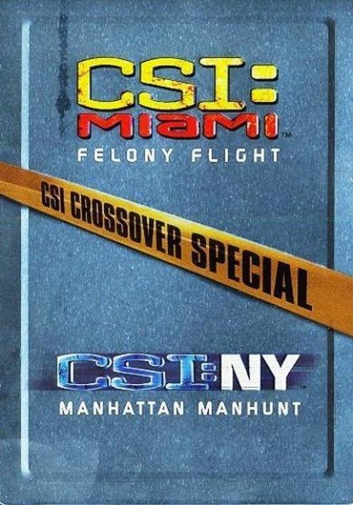 CSI miami new york crossover steelbook (dvd nieuw), CD & DVD, DVD | Action, Enlèvement ou Envoi