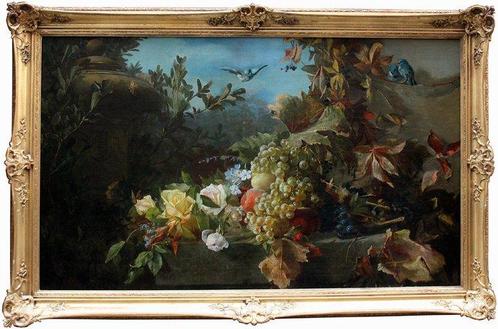 Clara Krüger von Sivers (1854 - 1924) - Great Still Life, Antiek en Kunst, Kunst | Schilderijen | Klassiek