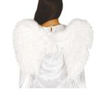 Halloween Engelen Vleugels Wit 60cm, Hobby en Vrije tijd, Feestartikelen, Nieuw, Verzenden