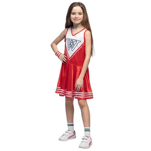Cheerleader Pak Meisjes, Kinderen en Baby's, Carnavalskleding en Verkleedspullen, Nieuw, Verzenden