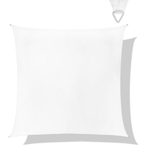Schaduwdoek Vierkant - Premium – 360x360 cm – Waterafstotend, Tuin en Terras, Schaduwdoeken, Nieuw, Verzenden