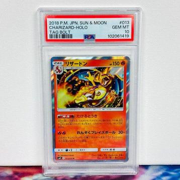 Pokémon Graded card - Charizard Holo #013 - Tag Bolt -