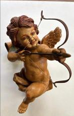 Jun Asilo - Beeldje - Cupido cerubyn - Resin, ijzer, Antiek en Kunst