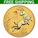 Australië. 15 Dollars 2023 $15 Australia 1/10 oz Gold Lunar, Postzegels en Munten