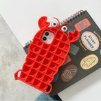 iPhone X Pop It Hoesje - Silicone Bubble Toy Case Anti, Telecommunicatie, Verzenden, Nieuw